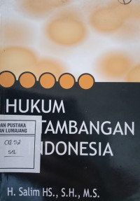 Hukum Pertambangan  Di Indonesia